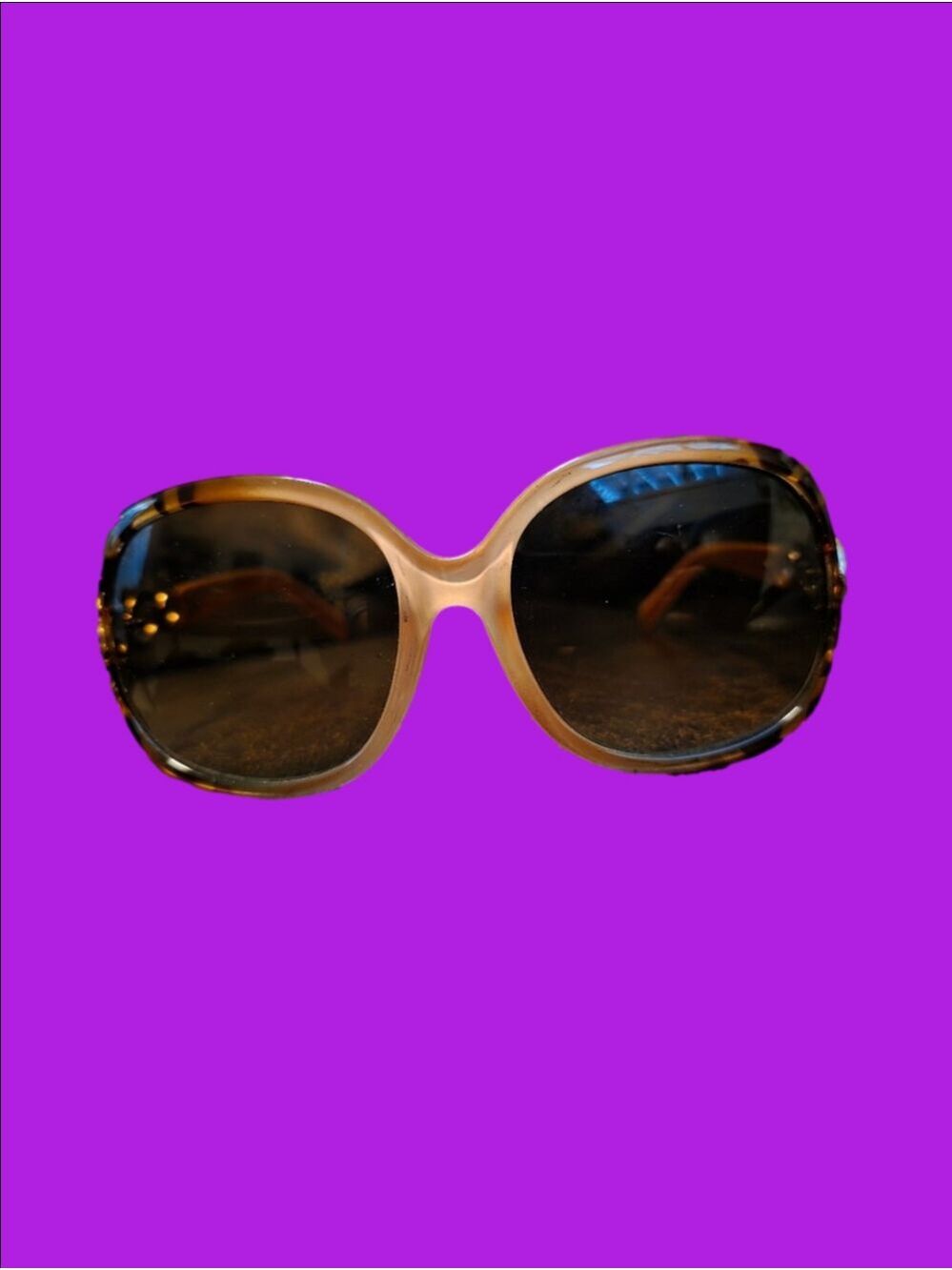 4/$25 Deal! Retro Oversized Brown Sunglasses